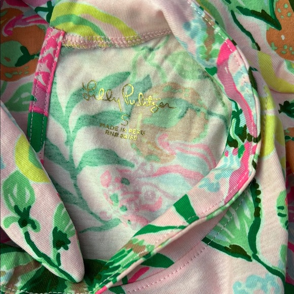 LILLY PULITZER Hallie Short Sleeve Cotton Dress - Picture 4 of 5